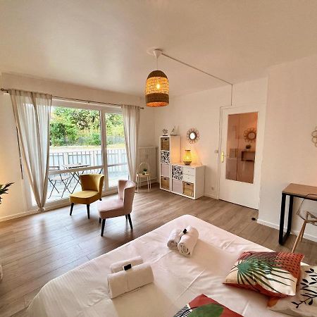 Nihal, Studio Proche Zenith Avec Parking Et Balcon Caen Dış mekan fotoğraf