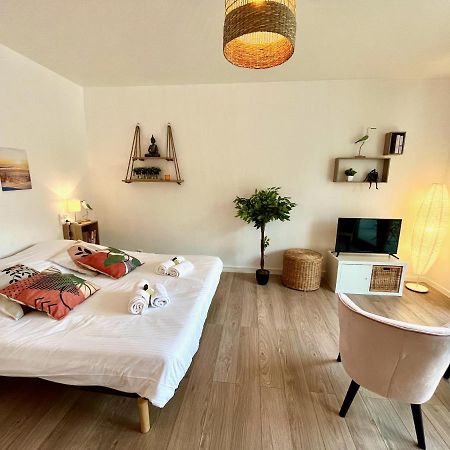 Nihal, Studio Proche Zenith Avec Parking Et Balcon Caen Dış mekan fotoğraf